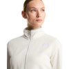 The North Face Women's Glacier Full-Zip Fleece - Γυναικεία ζακέτα φλίς - White Dune
