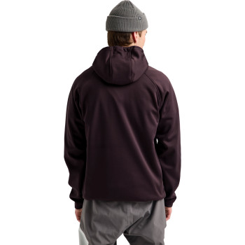 BURTON Crown Weatherproof Pullover Hoodie - Bear Hug Brown