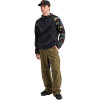 BURTON Crown Weatherproof Pullover Hoodie - Seersucker/True Black