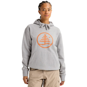 Burton Family Tree Pullover Hoodie - Unisex Φούτερ με κουκούλα - Gray Heather