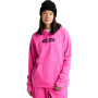 Burton Oak Pullover Hoodie - Γυναικείο φούτερ με κουκούλα - Shockwave Pink