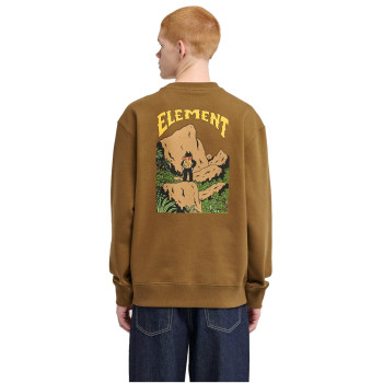 Element Summit Sweatshirt  - Ανδρικό φούτερ - Sepia