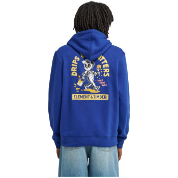 Element Timber Drips Hoodie  - Ανδρικό φούτερ με κουκούλα - Bellweather Blue