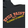 Element Timber Monkey - Ανδρική ζακέτα με κουκούλα και φερμουάρ - Flint Black