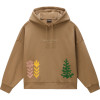 Napapijri Aral Hoodie - Γυναικείο φούτερ με κουκούλα - Beige Petrified Oak