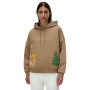 Napapijri Aral Hoodie - Γυναικείο φούτερ με κουκούλα - Beige Petrified Oak
