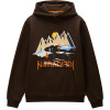 Napapijri B-Sweat Hoodie - Ανδρικό φούτερ με κουκούλα - Dark Brown