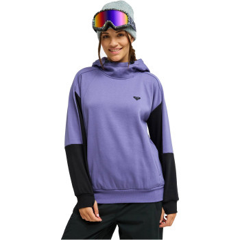Roxy Liberty Technical DWR Hoodie - Γυναικείο Μακρύ φούτερ με κουκούλα - Twilight Purple