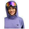 Roxy Liberty Technical DWR Hoodie - Γυναικείο Μακρύ φούτερ με κουκούλα - Twilight Purple