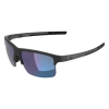 Alpina Eagle Q-lite - Γυαλιά ηλίου - Black Matt/Blue Mirror Lens