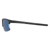 Alpina Eagle Q-lite - Γυαλιά ηλίου - Black Matt/Blue Mirror Lens