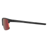 Alpina Eagle Q-lite - Γυαλιά ηλίου - Black Matt/Red Mirror Lens