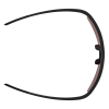 Alpina Eagle Q-lite - Γυαλιά ηλίου - Black Matt/Red Mirror Lens