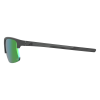 Alpina Eagle Q-lite - Γυαλιά ηλίου - Midnight Grey Matt/Green Mirror Lens