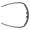 Alpina Eagle Q-lite - Γυαλιά ηλίου - Midnight Grey Matt/Green Mirror Lens