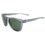Alpina Gleam - Sunglasses - Grey Transparent Gloss/Green Lens