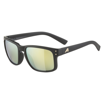 Alpina Kosmic - Γυαλιά ηλίου - Black Gold Matt/Gold Mirror Lens