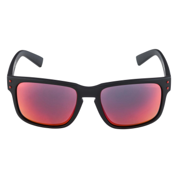 Alpina Kosmic - Γυαλιά ηλίου - Black Matt/Red Mirror Lens