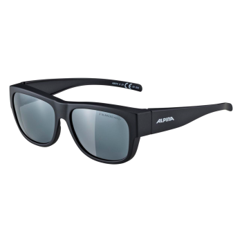 Alpina Overview II P - Γυαλιά ηλίου -Black Matt/Black Polarized Mirror Lens