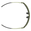 Alpina Swift HR - Γυαλιά ηλίου - Green Transparent Gloss/Gold Mirror Lens