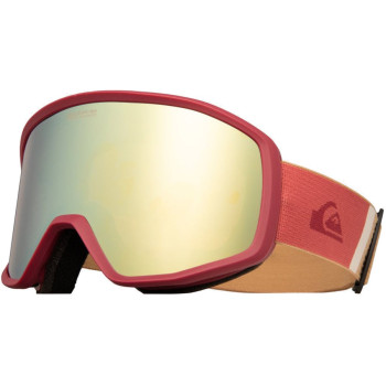 Quiksilver Harper Goggles - Ανδρική Μάσκα Ski/Snowboard - Oxblood Red/clux ml gold s3