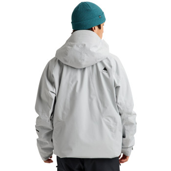Burton Reserve GORE-TEX 2L Insulated - Ανδρικό GORE-TEX snow Jacket - Grey Cloud