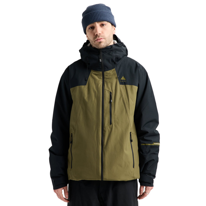 BURTON Reserve 2L Insulated 20K- Ανδρικό Snow Jacket - True Black/Dried Moss