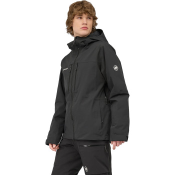 Mammut Stoney HS Thermo Hooded Jacket 15K- Ανδρικό Μπουφάν Ski - Black
