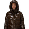 NAPAPIJRI Glane Mirror Puffer Jacket - Γυναικείο Μπουφάν Puffer - Dark Brown