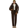 NAPAPIJRI Glane Mirror Puffer Jacket - Γυναικείο Μπουφάν Puffer - Dark Brown