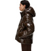 NAPAPIJRI Glane Mirror Puffer Jacket - Γυναικείο Μπουφάν Puffer - Dark Brown