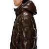 NAPAPIJRI Glane Mirror Puffer Jacket - Γυναικείο Μπουφάν Puffer - Dark Brown