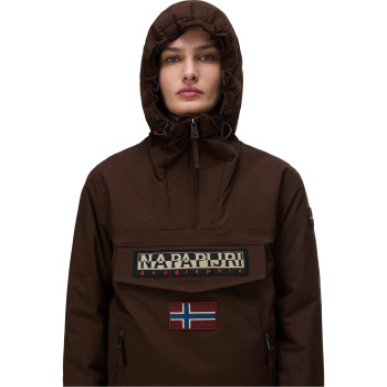 Napapijri Rainforest Pocket 4 Winter Anorak Jacket  - Γυναικείο μπουφάν - Dark Brown