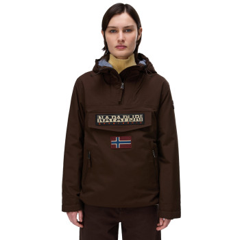 Napapijri Rainforest Pocket 4 Winter Anorak Jacket  - Γυναικείο μπουφάν - Dark Brown