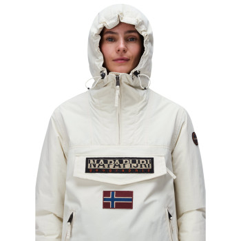 Napapijri Rainforest Pocket 4 Winter Anorak Jacket  - Γυναικείο μπουφάν - White
