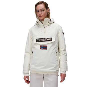 Napapijri Rainforest Pocket 4 Winter Anorak Jacket  - Γυναικείο μπουφάν - White