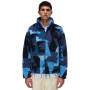 NAPAPIJRI T-Fleece Full-Zip Fancy Mount- Ανδρική ζακέτα Fleece - Blue