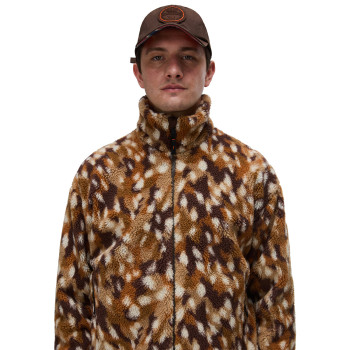 NAPAPIJRI T-Fleece Full-Zip Fancy Mount- Ανδρική ζακέτα Fleece - Multcolour FDW