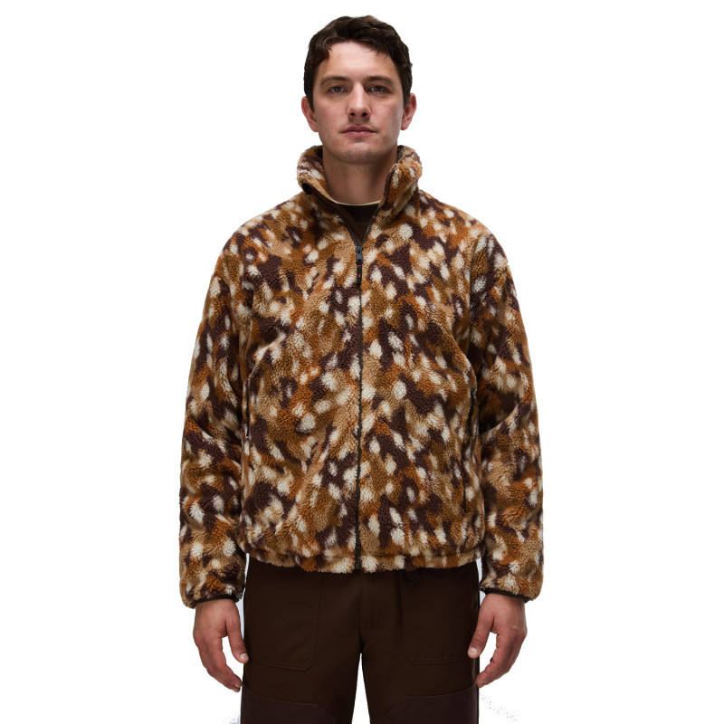 NAPAPIJRI T-Fleece Full-Zip Fancy Mount- Ανδρική ζακέτα Fleece - Multcolour FDW