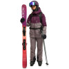Roxy GORE-TEX® Stretch Purelines insulated - Γυναικείο Mπουφάν Ski/Snowboard - Blackberry Wine