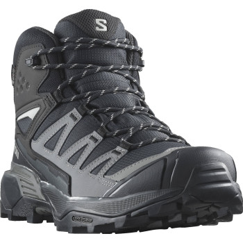 SALOMON X-Ultra 360 Mid Gore-Tex - Ανδρικά μποτάκια πεζοπορίας - Black/Magnet/Pewter
