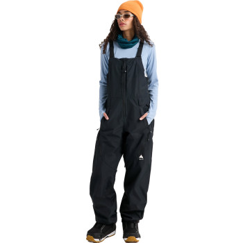 BURTON Women's Reserve 2L Bib Pants 20K Shell - Γυναικείο Bib παντελόνι snowboard - True Black