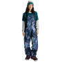 BURTON Women's Reserve 2L Bib Pants 20K Shell - Γυναικείο Bib παντελόνι snowboard - Crystal Dye / True Black