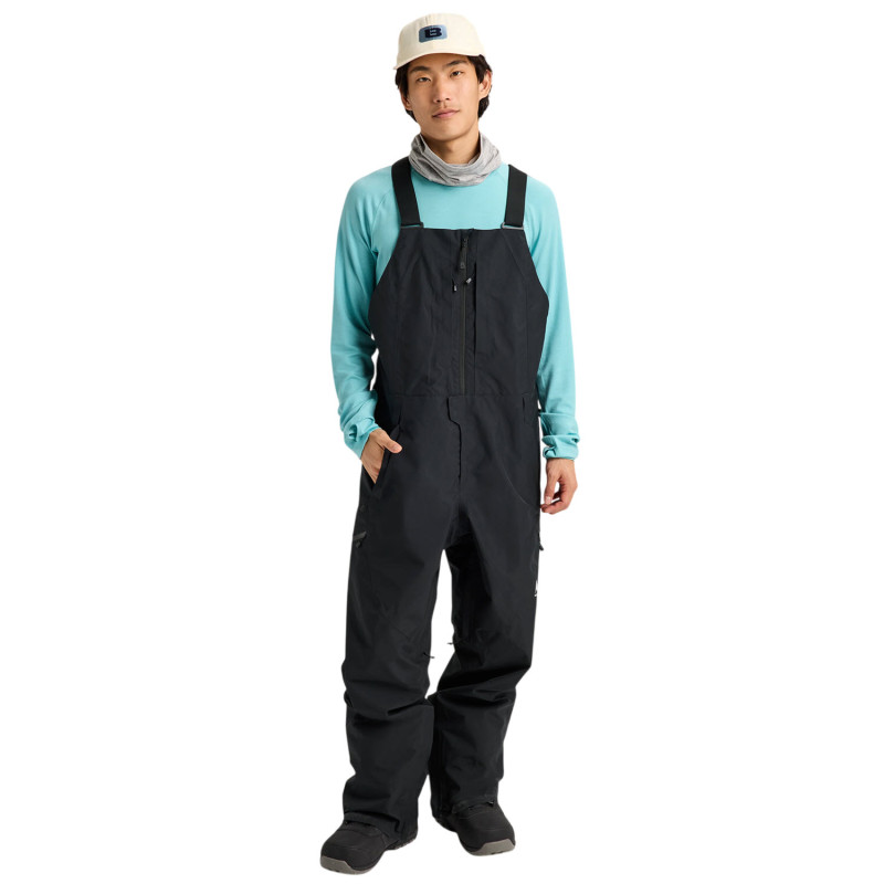 Burton Reserve GORE-TEX 2L Bib Pants - Ανδρικό Gore-Tex® Bib Παντελόνι Χιονιού - True Black