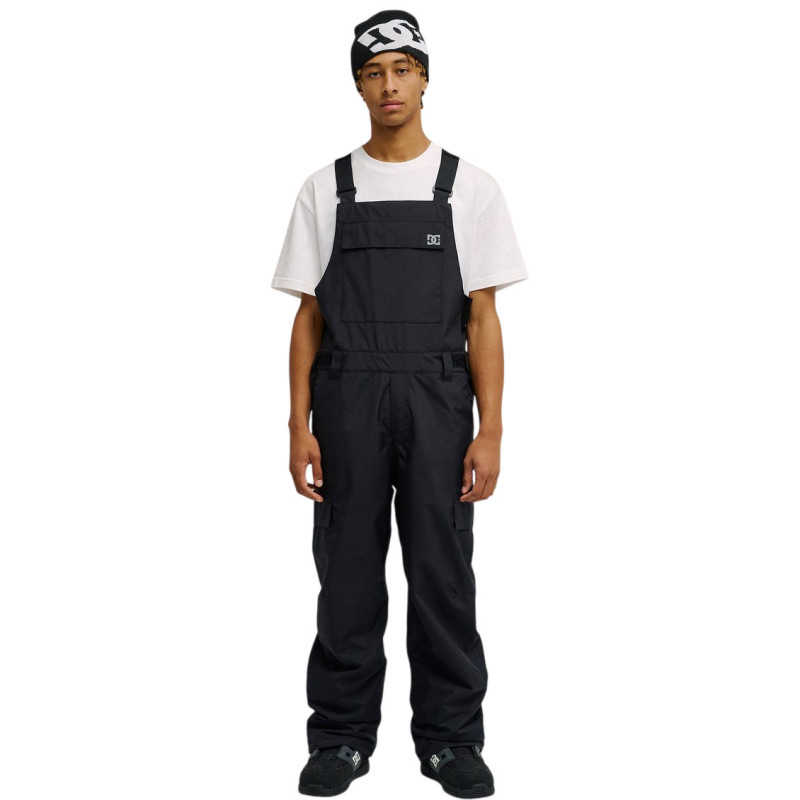 DC Docile 2 Insulated 10K- Ανδρικό Snowboard Bib Pants - Black