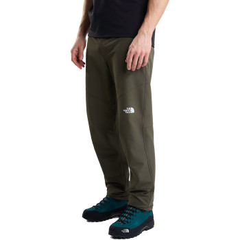 The North Face Diablo Regular Tapered Pant - Ανδρικό παντελόνι Softshell για πεζοπορία και ορειβατικό σκι -New Taupe Green 