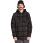 Volcom Enson Insulated Flannel Jacket - Ανδρικό Πουκάμισο Flannel με επένδυση - Black