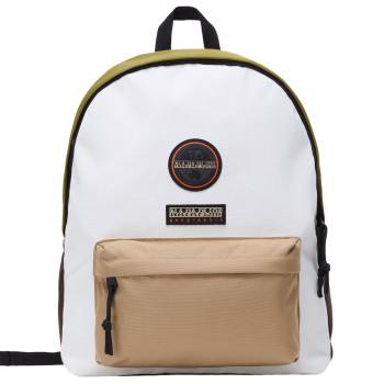 Napapijri Voyage Backpack - Σακίδιο 19.5 Lt - Beige White