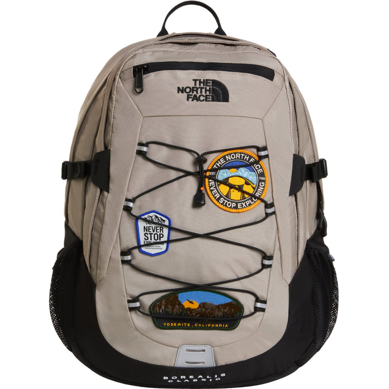 THE NORTH FACE Borealis Classic Patch Backpack - Σακίδιο 29 Lit - Stone Slab/TNF Black/Patch