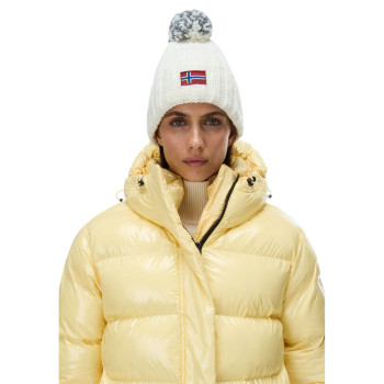 Napapijri Semiury 3 Women Beanie  - Γυναικείος Σκούφος - Beige Dimity